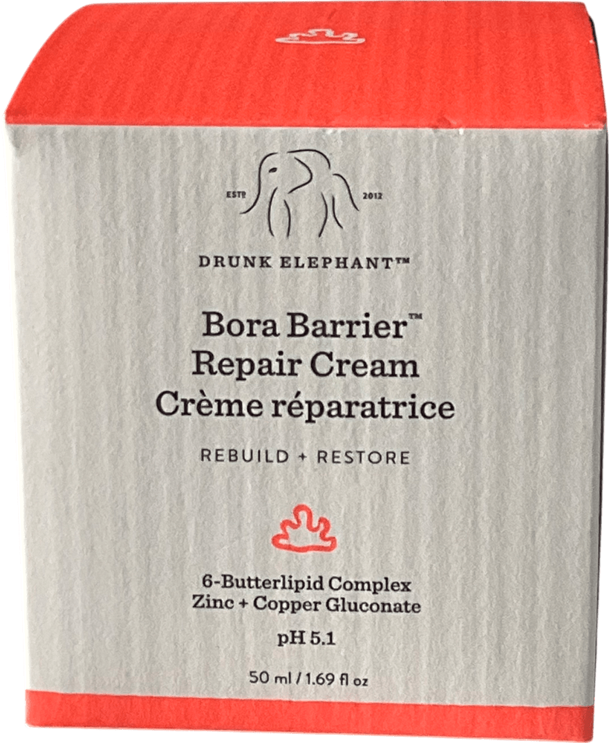 Drunk Elephant Bora Barrier Repair Face Moisturiser 50ml - Reliked