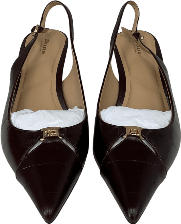 Dune Red Deserved Court Shoes UK 8 EU 41 👠 - Reliked