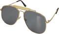 dunni london Metallic Sunglasses - Reliked