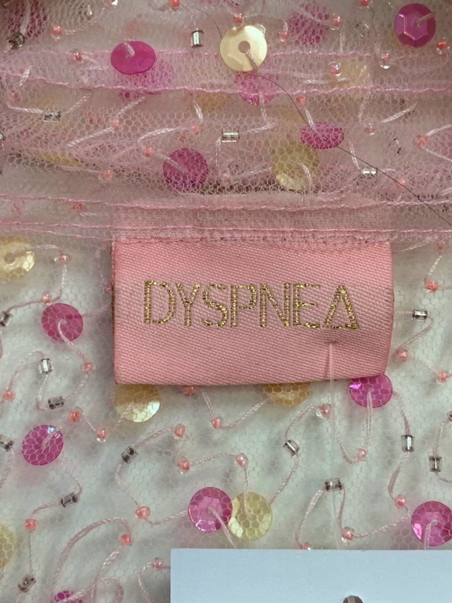 Dyspnea Pink Sequin Cardigan One Size - Reliked