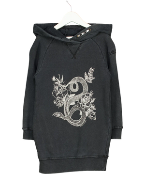 Zadig & Voltaire Grey Oversized Hoodie 8 Years