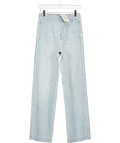 H&M Light Blue Straight High Jeans UK 4