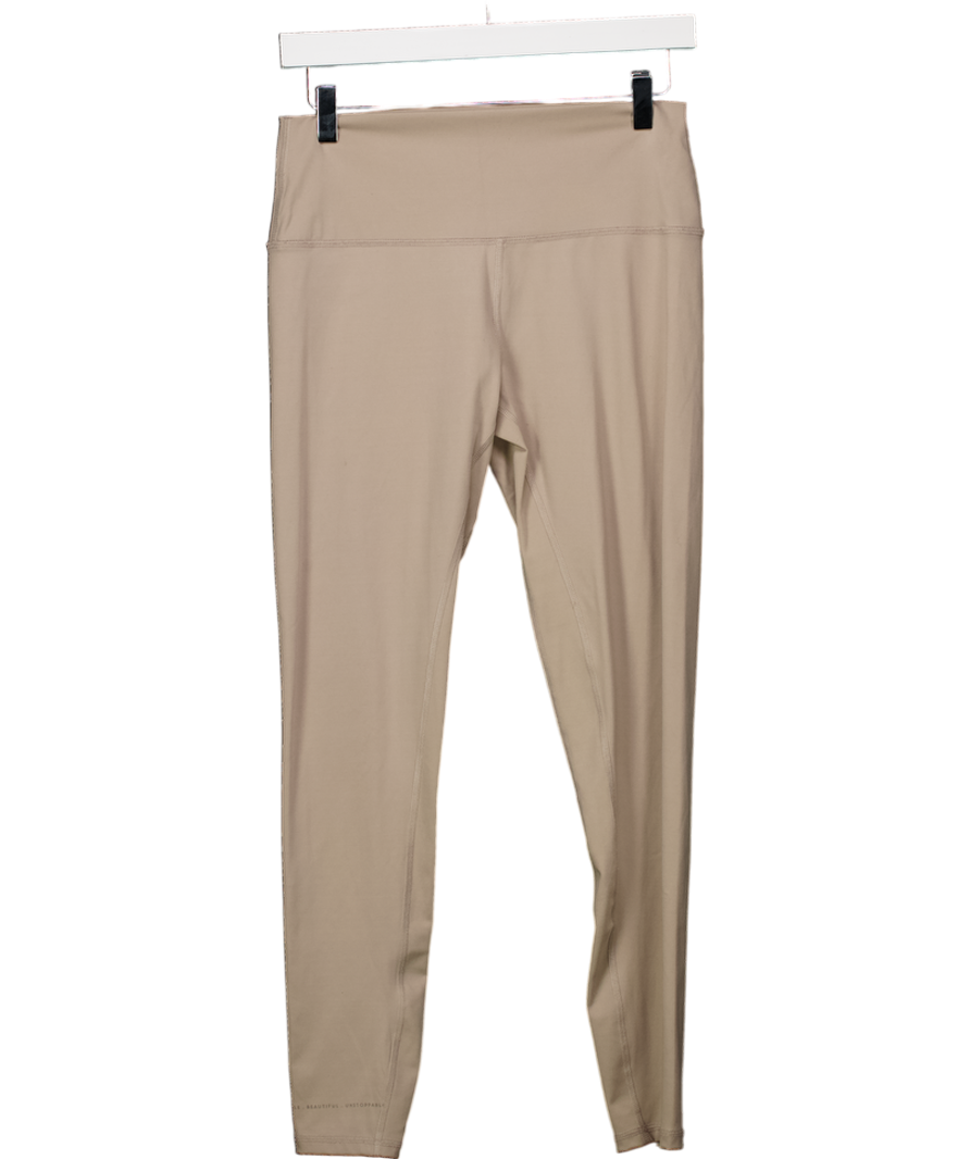 WAT. THE BRAND Beige Active Sculpt Leggings UK M