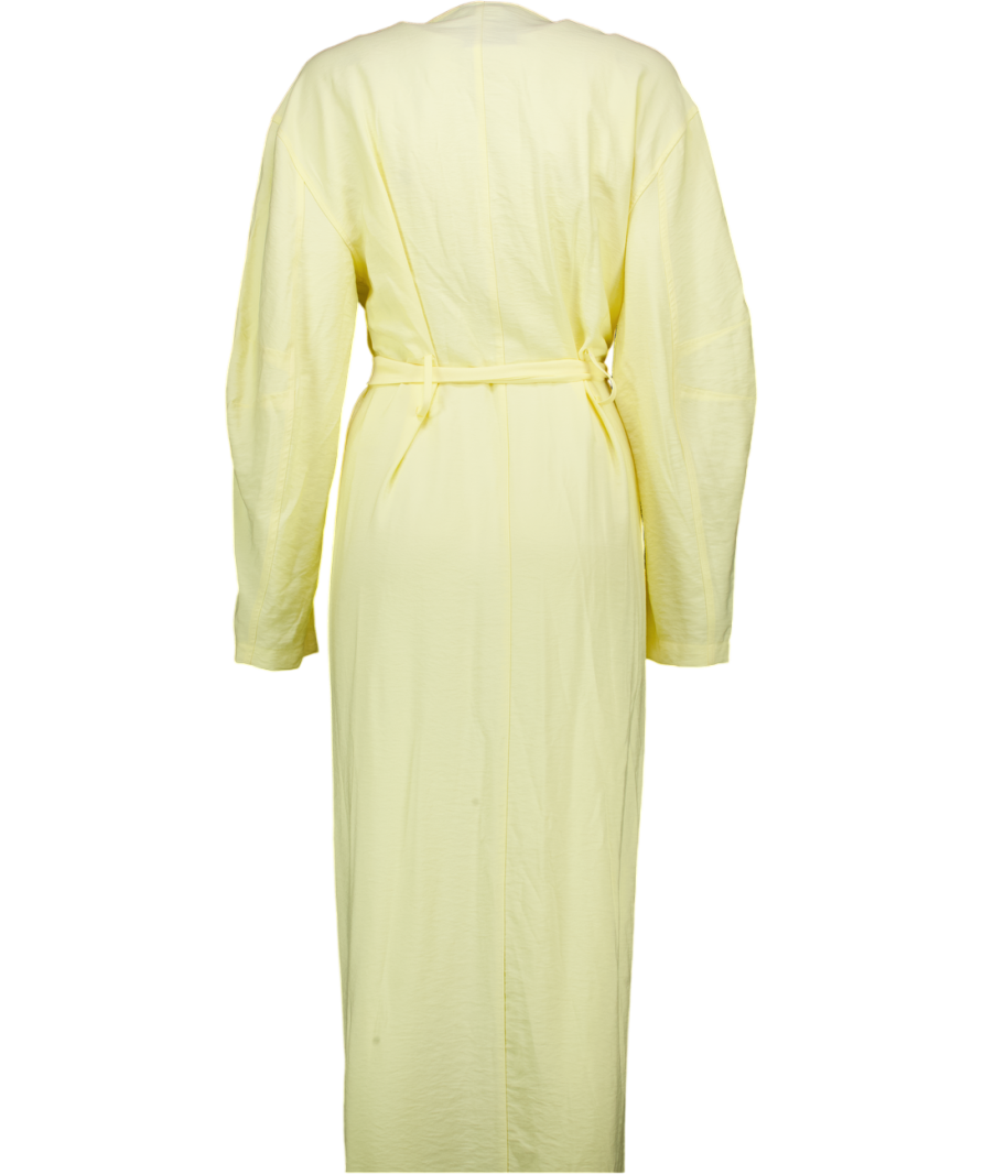 ASOS Yellow Dressing Gown UK S Reliked ASOS Yellow Dressing Gown UK S Reliked