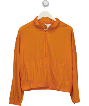 SPANX Orange  1/2 Zip Air Essentials Track Top UK M
