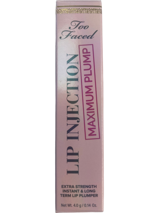 Too Faced Lip Injection Maximum Plump Lip Plumper Transparent