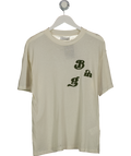 Anine Bing Cream Ashton Tee Vintage Bing In Washed Buttercream UK S