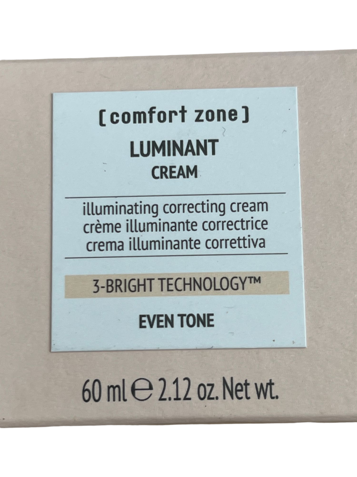 Comfort Zone Pink Luminant Face Cream Vegan with 3-Bright Technology 60 ml