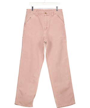 CARHARTT Brandon Loose Fit Single Knee Jeans In Dusty Pink L32 W31