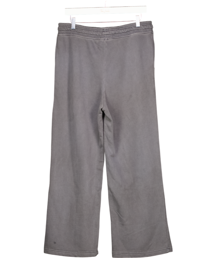 ANTHROPOLOGIE Daily Practice Grey Straight Leg Joggers UK M