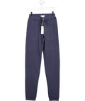 SUNSPEL Luxury Navy Blue 100% Organic Cotton Jogging Trousers UK XS