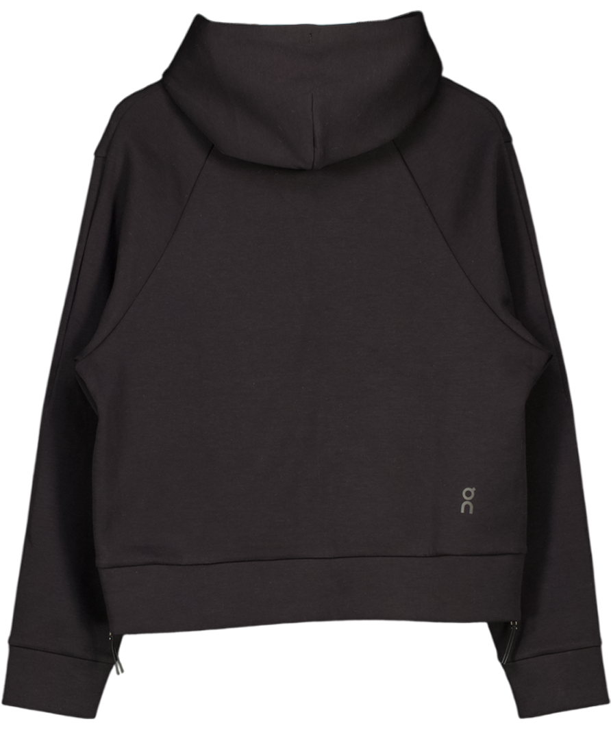 ON RUNNING Black Focus Tech Hoodie UK S