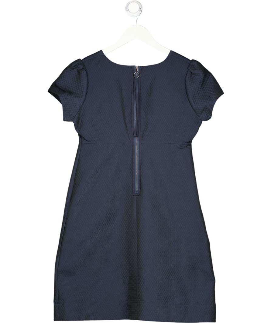 Essentiel Antwerp Blue Bow Front Mini Dress UK 10