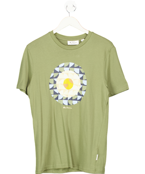 Ben Sherman Khaki Green Signature Target Tee In Win UK S