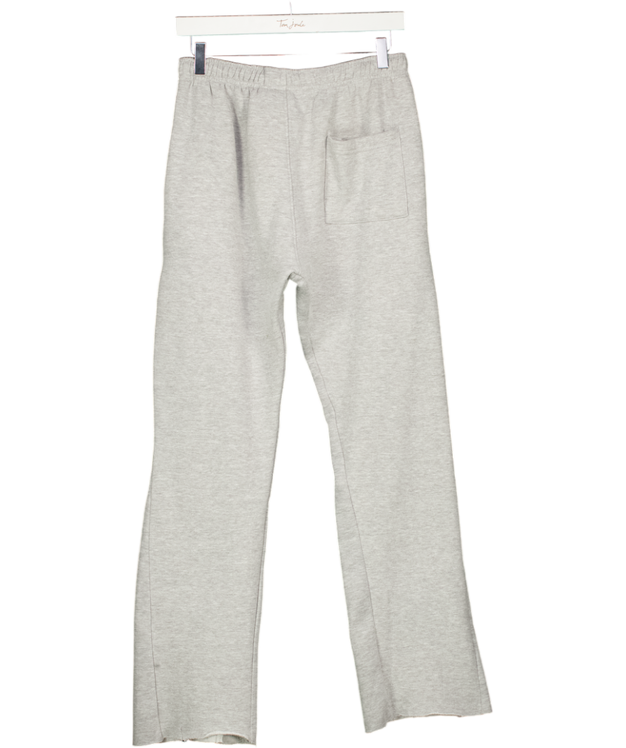 JEANIUS BAR ATELIER Grey Zip Pocket Joggers UK S