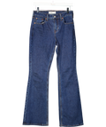 Abercrombie & Fitch Blue Mid Rise Bootcut Jean W25