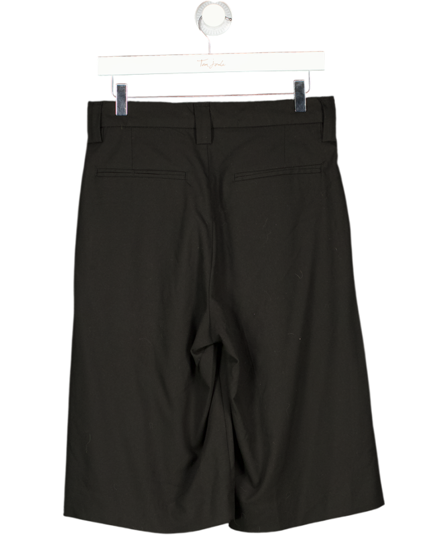 JADED LONDON Black Pleated Tailored Shorts W28