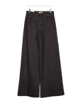 L'AGENCE Black High Rise Sandy Wide-leg Jean W27