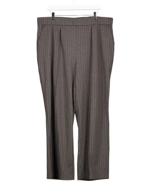 H&M Grey Tailored Barrel Trousers UK XXL