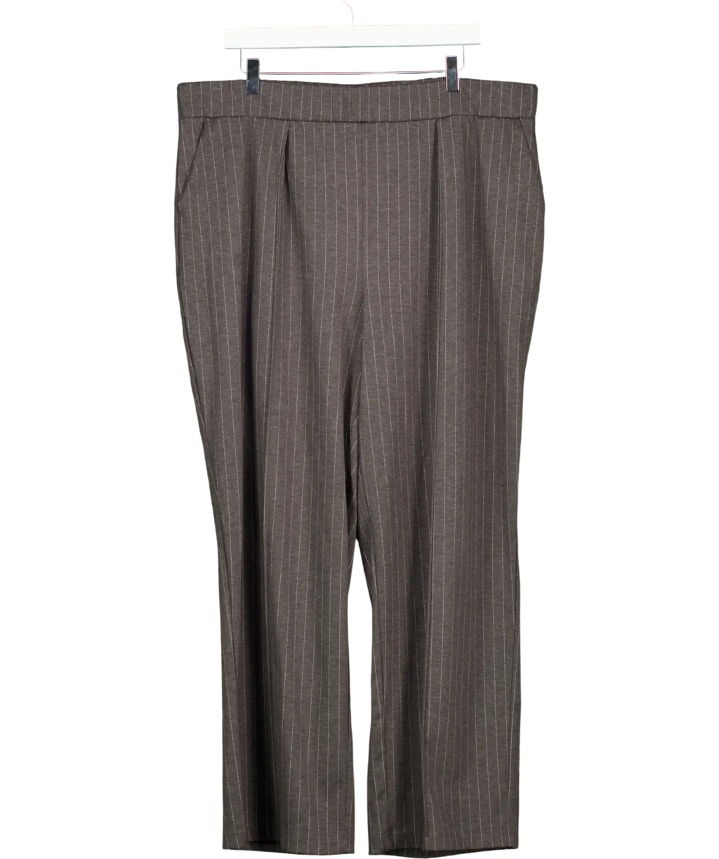 H&M Grey Tailored Barrel Trousers UK XXL
