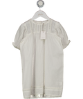 Belle Enfant Cream Puff Sleeve Lace Dress Ecru 5-6 Years