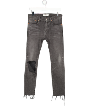 Balenciaga Grey Wash Skinny Jeans W28
