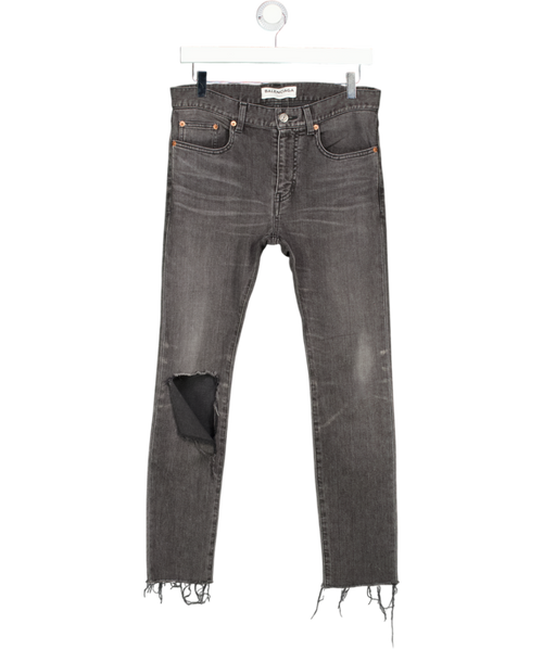 Balenciaga Grey Wash Skinny Jeans W28
