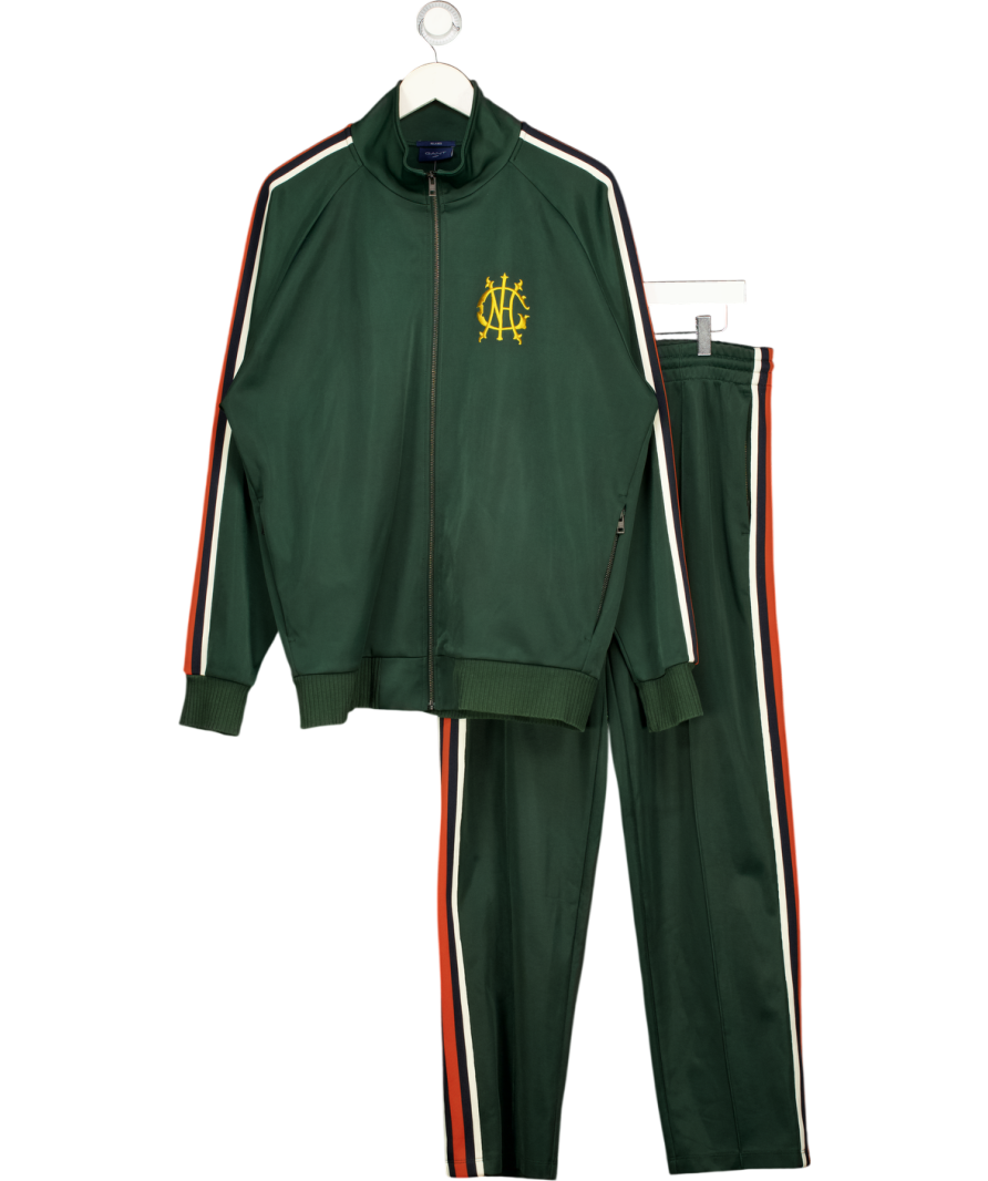 GANT 2-piece Dark Green Royal  Crest Relaxed Fit Tracksuit Set UK M/L