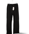 THE COUTURE CLUB Black Embossed Logo Straight Leg Joggers UK 12