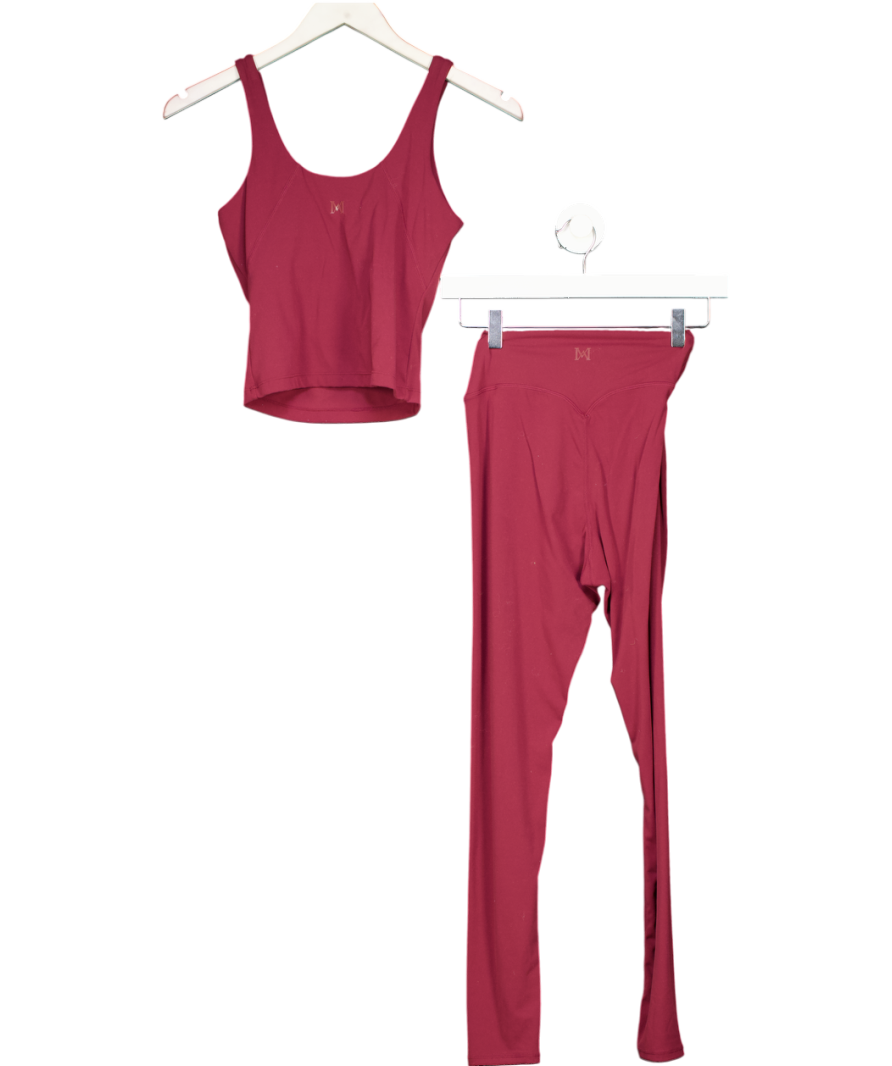 Meshki Red Alexandra Top And Callie Leggings UK XS