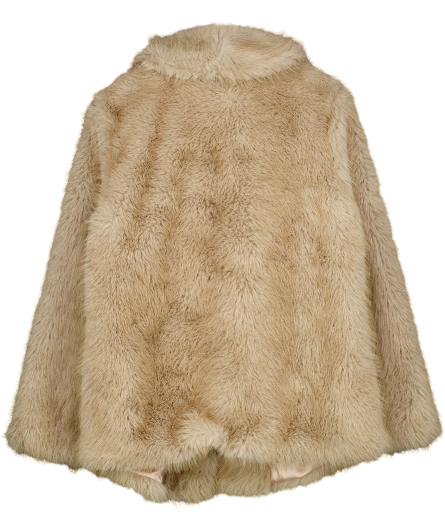 OUTCAST Beige Nahla Long Jacket Tan UK M