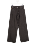 WEEKDAY Black Wash Ample Low Rise Loose Wide Jeans L32 W24
