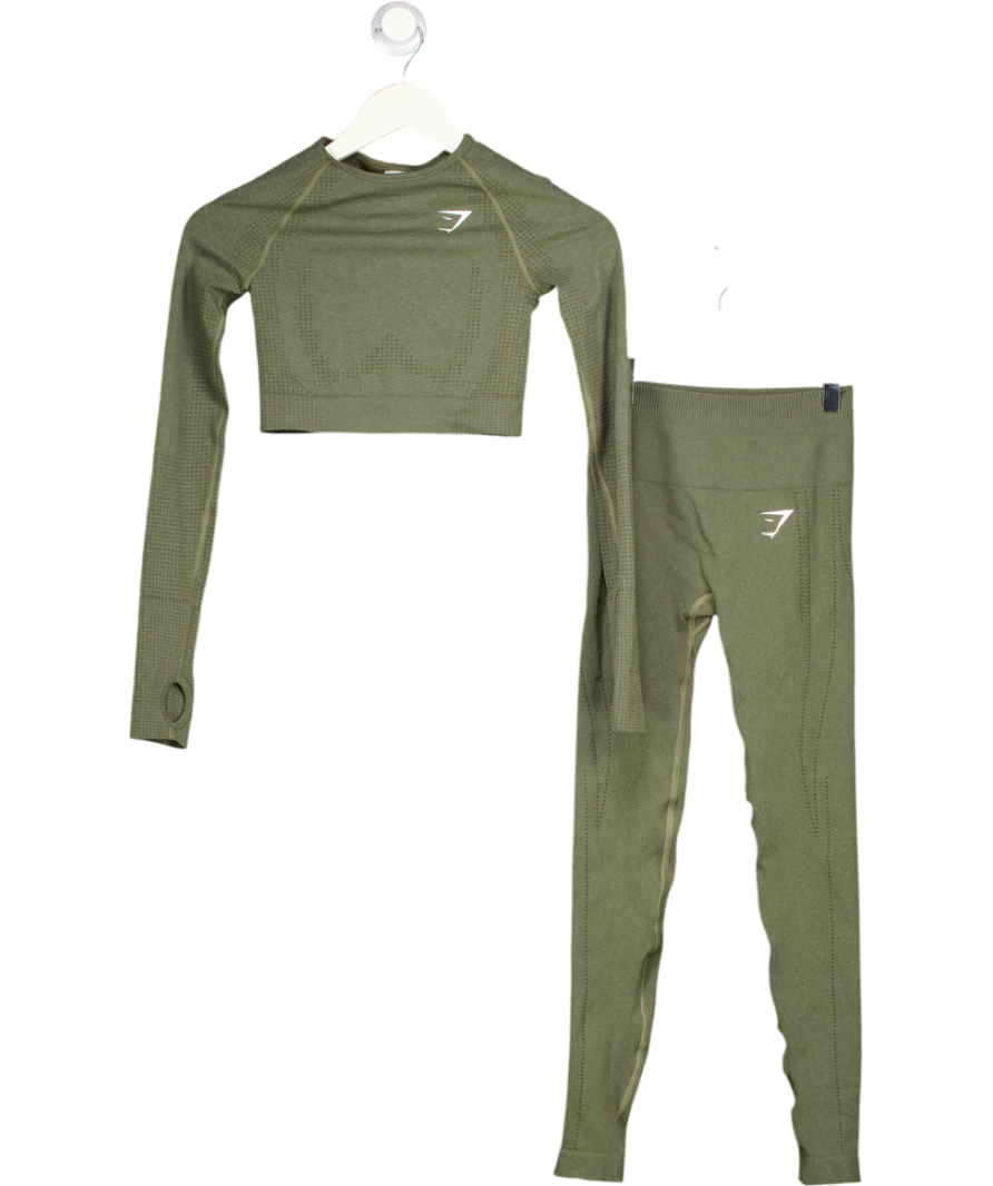 gymshark Green Vital Set UK XS