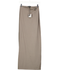 khy by Kylie Jenner Grey Pierced Maxi Skirt UK S