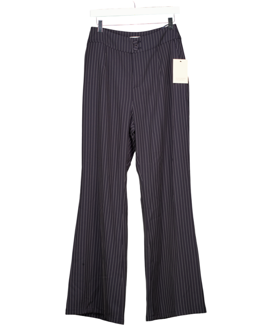 ODDMUSE Pinstripe Trousers  In Navy Blue UK M