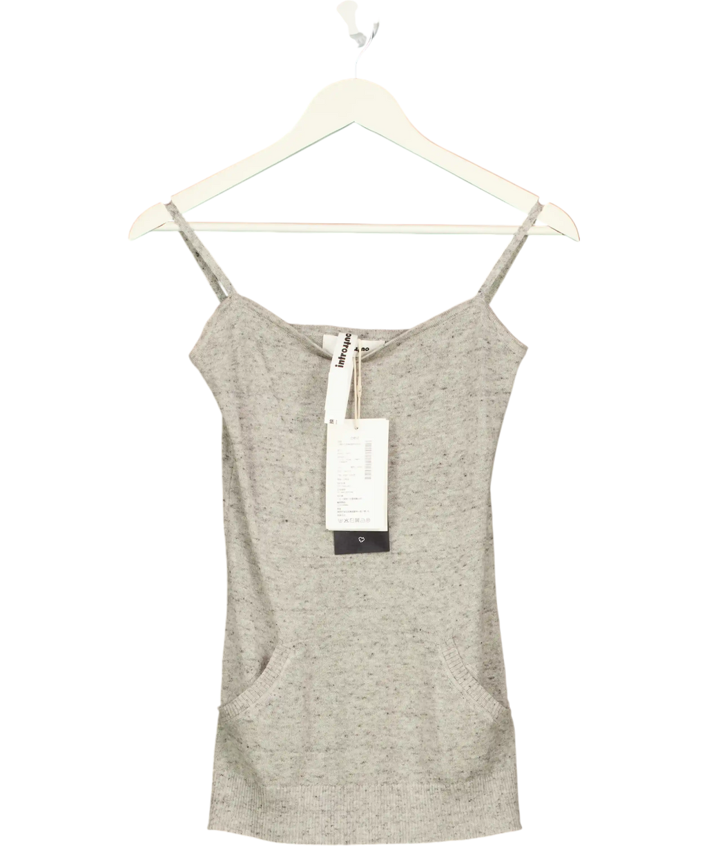 Intro & Outro Grey Cozy Tank Top UK S