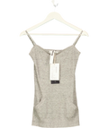 Intro & Outro Grey Cozy Tank Top UK S