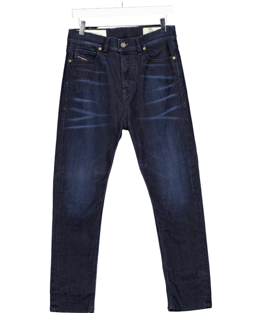 Diesel Blue D-vider Carrot Stretch Jeans W28