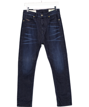 Diesel Blue D-vider Carrot Stretch Jeans W28