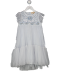 TUTU DU MONDE Baby Blue Embellished Tulle Dress 6 Years