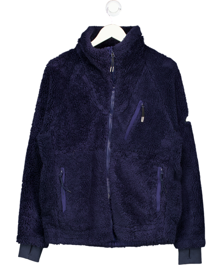 Penfield Blue Teddy Fleece Jacket UK M