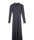 OW COLLECTION Charcoal Grey Celia Maxi Dress UK 10