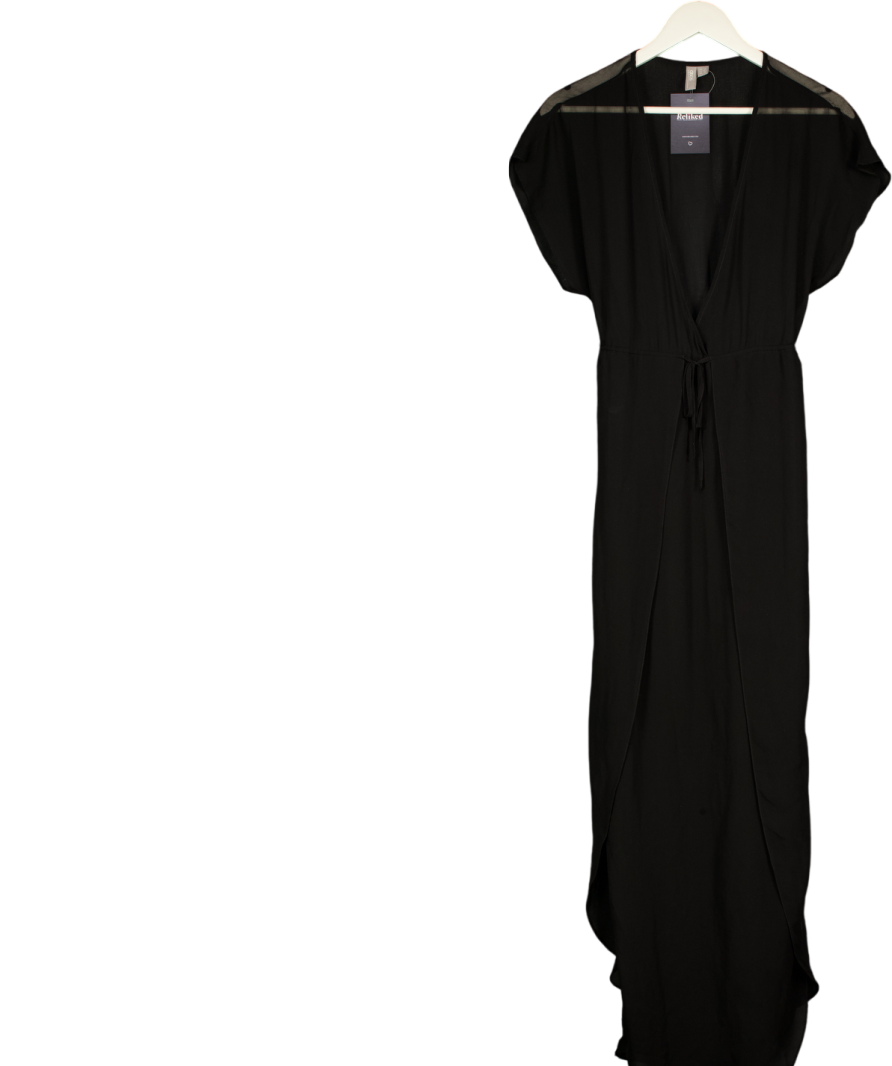 ASOS Black Sheer Kimono / Cover Up UK 4