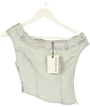 Mars the Label Blue The Rosalie Top UK 8