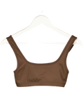 VEHLA Brown Sports Bra - Choc UK S