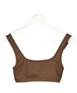 VEHLA Brown Sports Bra - Choc UK S