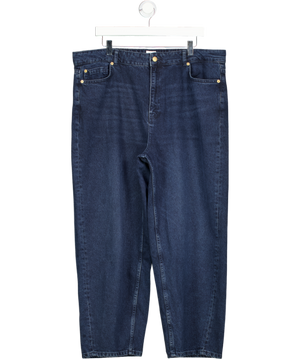 JOHN LEWIS And / Or Blue Denim Barrel Leg Jeans W36 UK 18