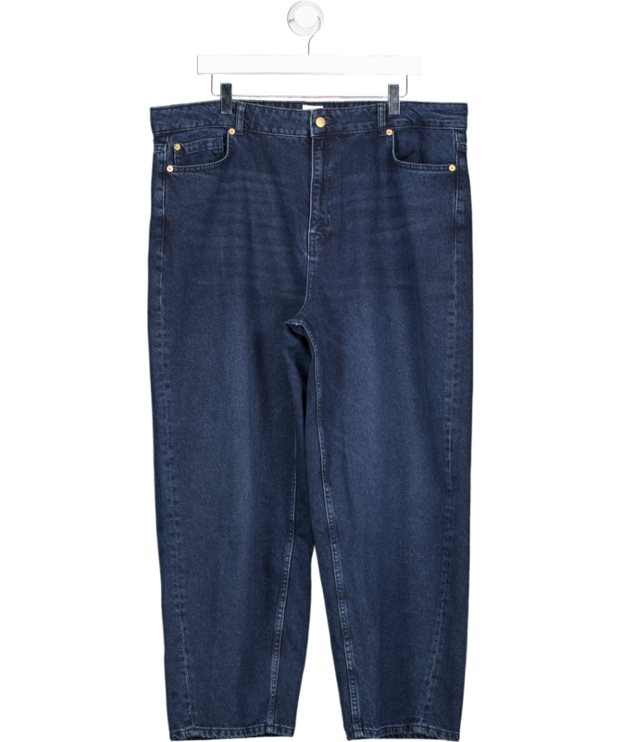 JOHN LEWIS And / Or Blue Denim Barrel Leg Jeans W36 UK 18