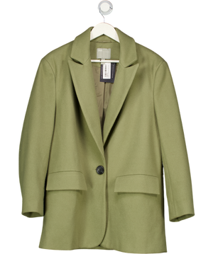 ASOS Design Khaki Green Oversized Boyfriend Blazer UK 8
