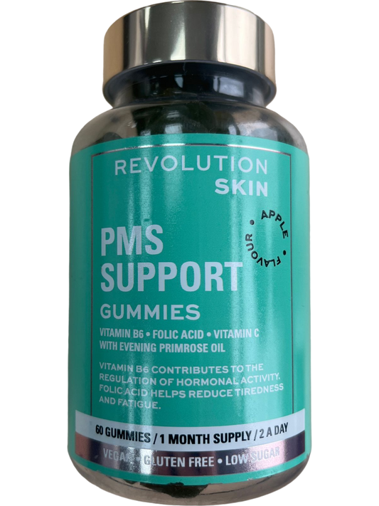 Revolution Skin PMS Support Gummies Vegan Gluten Free 60 Count